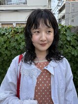 フェンヘアーアイス 中目黒(Fen.hair ici)&nbsp;大人可愛いショコラブラウン似合わせレイヤーパーマ