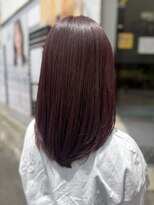 ヘアーエボリューション&nbsp;【ブリーチ履歴でも髪質改善でここまでツヤ感】