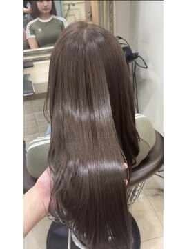 ヘアーアンドメイク シークタチカワ 立川店(Hair&Make Seek) 【澤飯】ブリーチなしダブルカラーで作るグレージュ【立川駅】