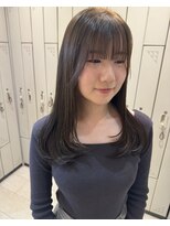 グレースバイハピネス(grace by happiness) 髪質改善/レイヤー/オリーブベージュ7.14ミルクブラウン