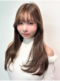 韓国顔周り/ハイレイヤーカット/ワンホンレイヤー/立川