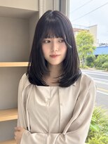 ルトワフクロマチ(Lutowa Fukuromachi)&nbsp;ダークパープル/ナチュラルショート/ミルクブラウン/夏/袋町