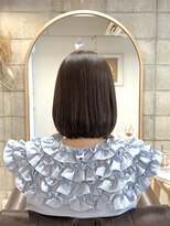 ハナタバ(hanataba)&nbsp;＊柔らかベージュ×肩上ボブ＊
