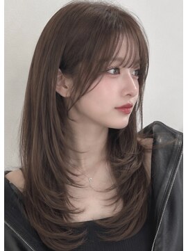 ベル 新宿(Belle) 大人ヘア　レイヤーカット　ハッシュカット　韓国ヘア　新宿