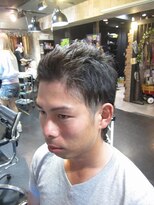 ミミック (mimic)&nbsp;メンズ前髪かき上げショートスタイル
