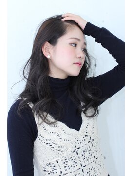 ブルーフェーセス 表参道(blue faces) 『bluefaces』ダークグレージュ＋ポイントハイライト