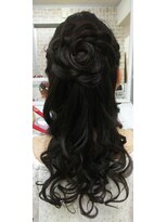 ヘアセット専門店 ナゴミ 渋谷店(nagomi)&nbsp;薔薇ハーフアップ