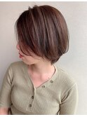オトナ束感ショート☆ハンサムショート☆AMU