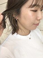 ベルクープス 天王寺店(Belle Coupes)&nbsp;【ベルクープス天王寺】三島直子　イヤリングカラーボブ