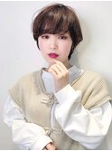 【SiSTA】田中大人可愛い丸みマッシュショート