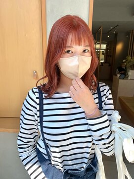 ミー(mii) 【mii】ブリーチ/ピンクオレンジ