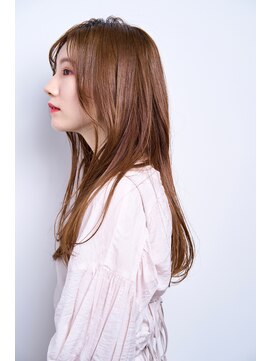 ユニックス UNIX 蕨店 韓国風☆顔まわりレイヤーロング