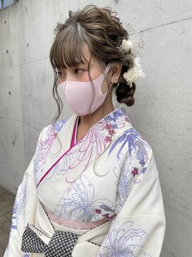 ローウェ 渋谷(Louwe) 卒業式もこもこツインヘア♪《misaki》