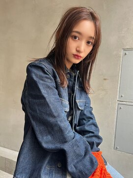 ケイト(kate) 【kate 大宮】アーモンドブラウンx大人かわいいゆる外ハネ