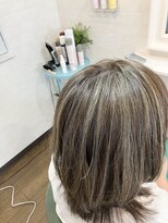 ヒッピーヘアー(Hippie Hair)&nbsp;ハイライト　オリーブグレージュ