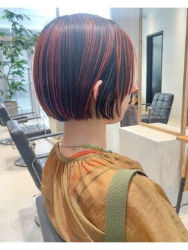 ジュリエッタ(giulietta) ミニボブ アンブレラカラー オレンジカラー