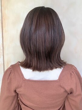 ニスル センター南店(NISURU） 似合わせカット/大人ガーリー/ダークアッシュ/着物/センター南