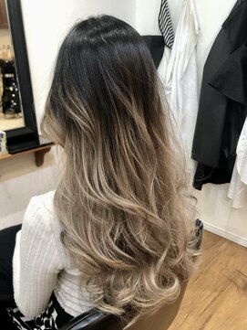 ジブドオブジェ(Jib d'obj) 八尾/ハイライト/髪質改善/酸性ストレート/バレイヤージュ