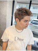 【RIENS】メンズミルクティーカラー×植田亜優