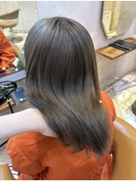 ロンドローズ 名古屋(Lond damaskRose)&nbsp;顔周り ダブルカラー 名駅 ブリーチ 髪質改善 ボブ 韓国547