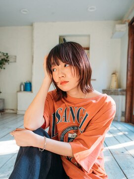 アラワラブルー(arrawarra blue) くびれボブレイヤー/20代/30代/40代/50代/倉敷/白楽町