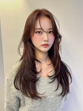 リー 四ツ橋(Lee) 韓国ヘア/レイヤーカット/イルミナカラー/レイヤー/髪質改善