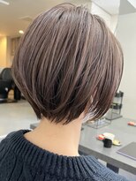 ニコ(nico...)&nbsp;シドウ/30代40代/ショートボブ/ラベンダーアッシュ/麻生