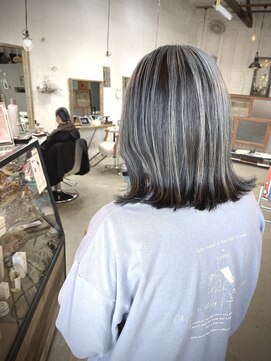 アイドットシーオー(i.co) グレーアンブレラ(白髪ぼかし)