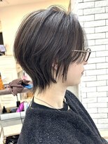 ショートカット/ショートボブ/白髪ぼかし/髪質改善/銀座