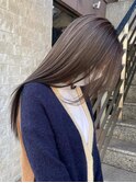 乾かすだけでキマる髪/馴染むハイトーングレージュ