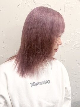 ヘアサロン エフ 渋谷(F) #ピンクカラー#ピンクベージュ