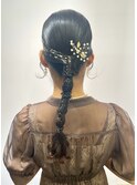 結婚式タイトめヘアセット