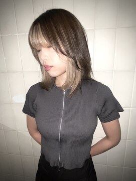 ハビット (habitt) デザインカラー心斎橋/デザインカラー難波/レイヤーカット