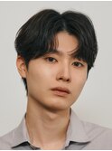 横浜西口センターパートニュアンスパーマフェザーショート緩め