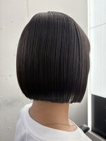 エスカーラ 町田(THE ESCALA)&nbsp;20代30代ボブレイヤーショートボブオリーブカラー顔周りレイヤー