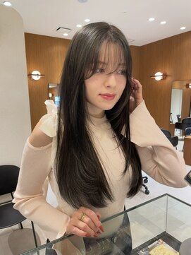 ヤイエ 青山店(yiye) オリーブグレージュ/暗め透明感/透明感カラー/