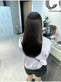 梅田/クラゲヘアー/オリーブグレー/小顔/ココアベージュ