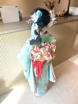 ソア(SOA) 七五三着付け、ヘアセット、メイク