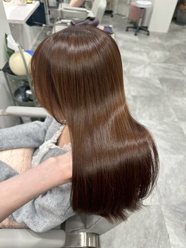 リュール バイ ヘッドライト 北千住店(lueur by HEADLIGHT) 韓国風顔まわりレイヤー×透明感×艶カラー