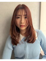 ジルフラン(JILL franc) ボルドーカラー3/6ハッシュカット