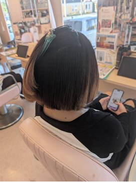 ウェーヴ 浜松小豆餅店(wave) 縮毛矯正(ブリーチ歴有)×トステアトリートメント