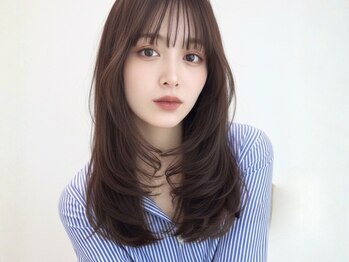 ミツバ(3tuba)の写真/印象を決める前髪カット/顔周りレイヤーが高評価★髪質・骨格・くせを見極め似合うスタイルを提案♪天文館