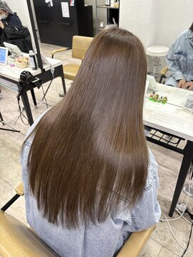 アジールヘア 所沢プロペ通り店(agir hair) 透明感ベージュカラー