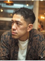 ブレイブボーイズ(BRAVE Boyz)&nbsp;漢のスキンフェード×渋め大人のリバースパーマ［BRAVE Boys］