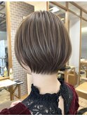 ひし形ショート/くびれショート/ショートボブ