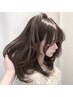 【透明感♪】ブリーチなしダブルカラー+高濃度水素トリートメント¥16500→