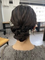 ウェイビー 桜木町店(WAVY) 【WAVY hair set】結婚式ヘアセットフルアップ