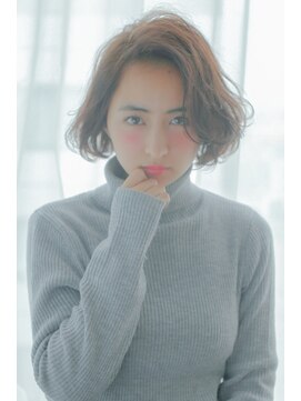 クラン(clan) 外国人風＊大人可愛いフェザーボブ