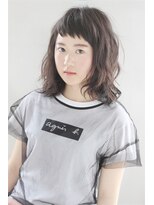 モッズ ヘア 京都店(mod's hair)&nbsp;クセ毛風アンニュイロブ【MARIA CARLA 2016 S/S】