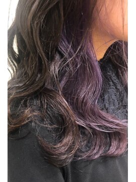 ジーナ 梅田(Zina) 【Zina 梅田】 イメチェン★ヴァイオレットインナーカラー